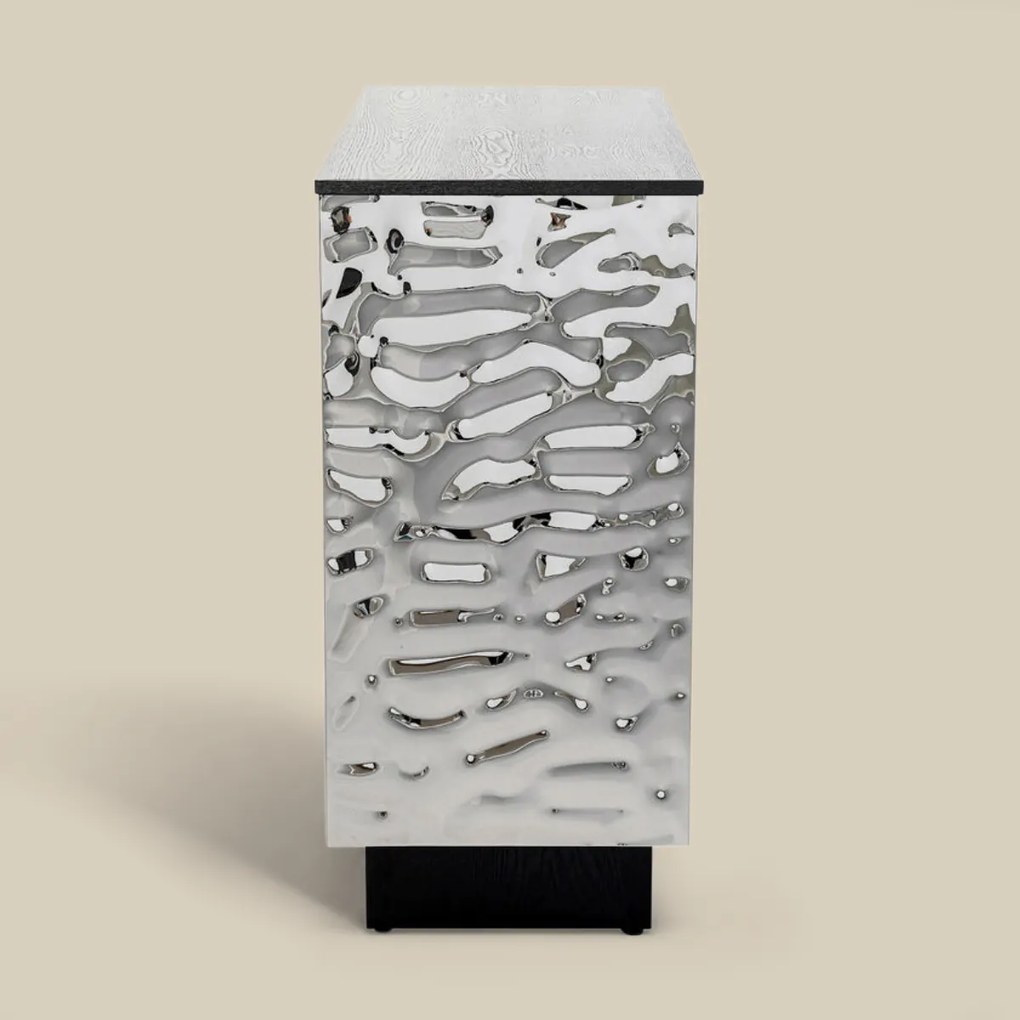 Chroom Design Thuisbar - 120x48x105cm.