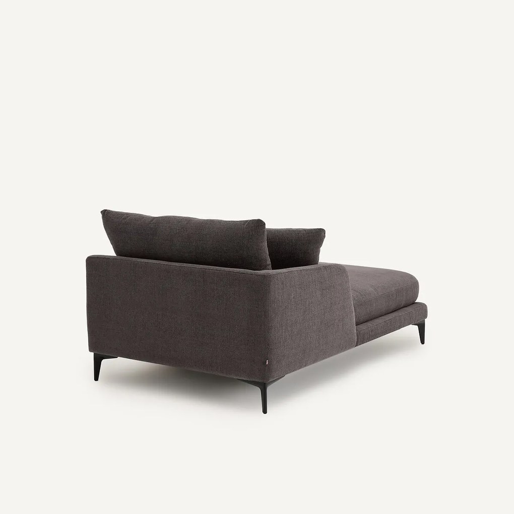 Longchair van gevlochten polyester, MODERNISTE, ontwerp Emmanuel Gallina
