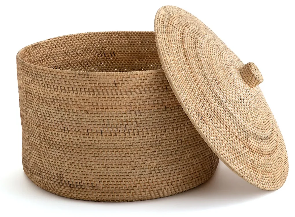 Mand in rotan en gevlochten bamboe, Mirella