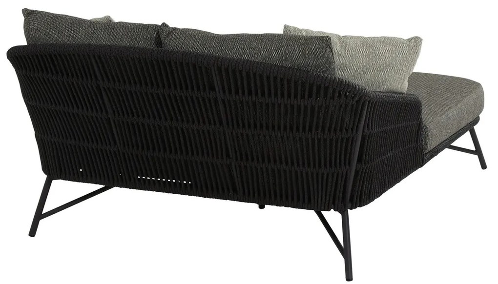 4 Seasons Outdoor Marbella 2-persoons ligbed SALE Ligbed zwart weerbestendig