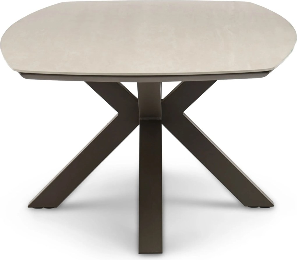 Dining Tuintafel rechthoekig 300x 120 cm Taupe Voyage