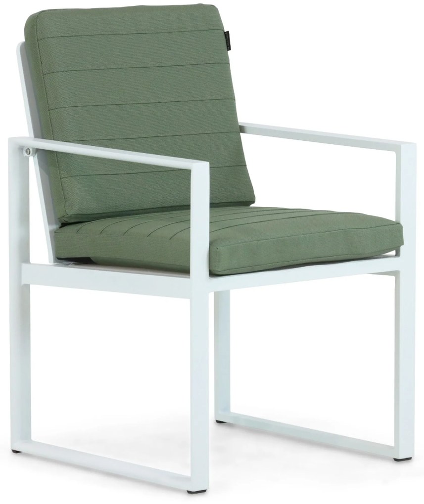 Tuinstoel Aluminium Wit Lifestyle Garden Furniture Nuno