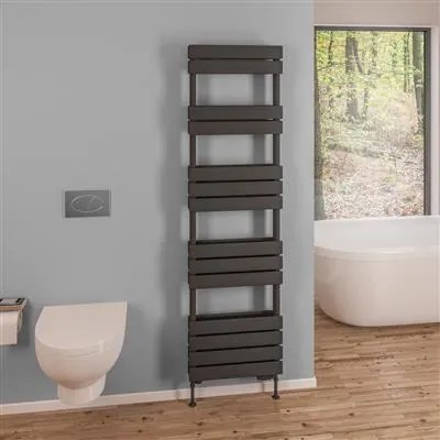 Eastbrook Addington type 21 handdoekradiator 50x175cm 1455W staal antraciet
