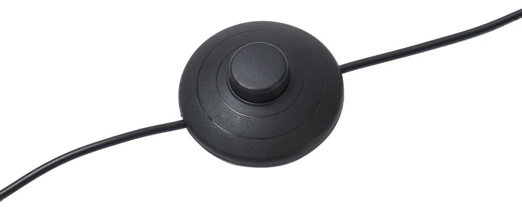 Moderne vloerlamp zwart 2-lichts GU10 35mm - Thomas