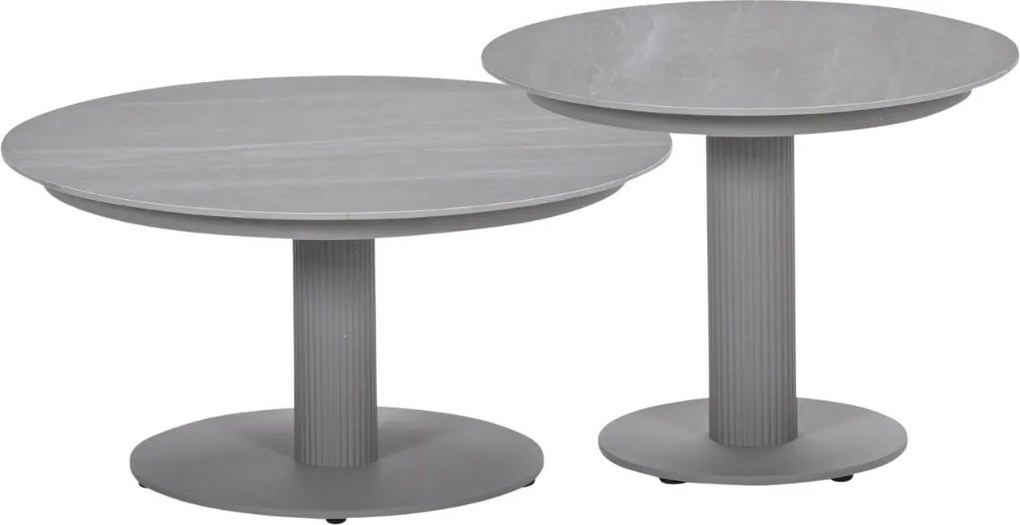 Garden Impressions Liam loungetafels - taupe - centostone Napoli sand