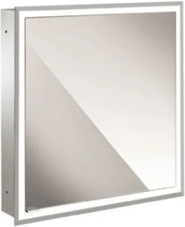 Emco Asis Prime spiegelkast inbouw met 1 deur met LED verlichting 60cm rechts wit 949705170
