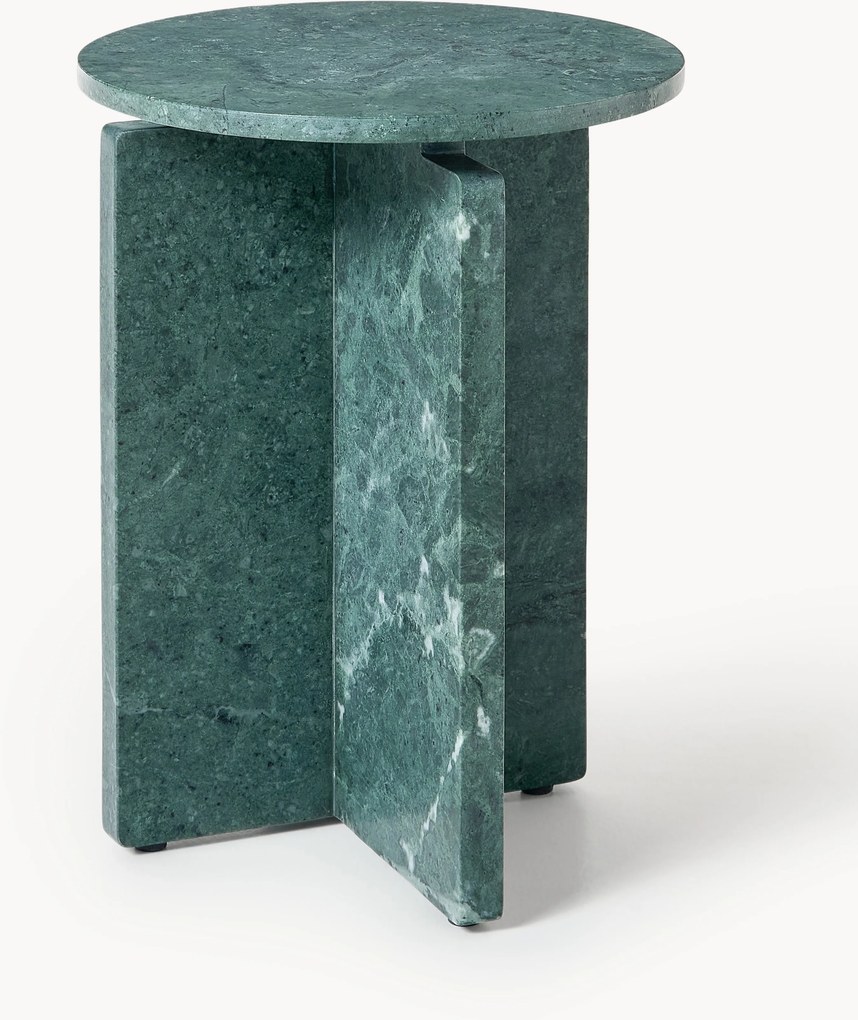 Ronde bijzettafel Marisa van marmer