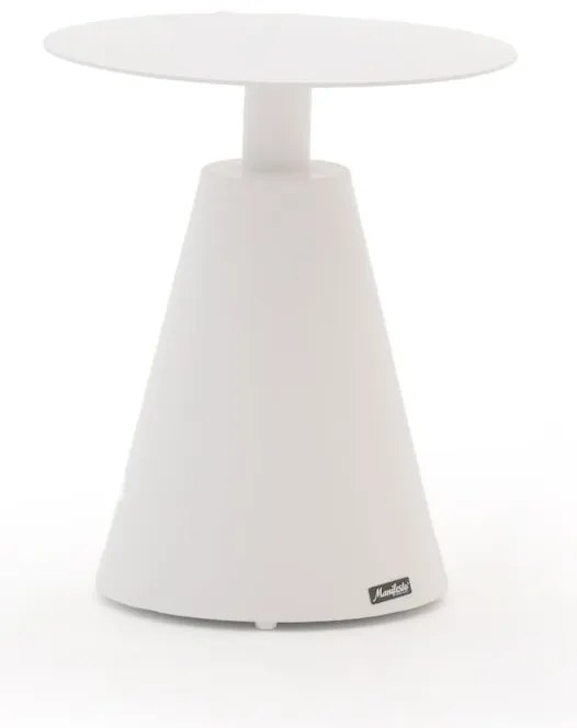 Bijzettafel tuin Manifesto  | Rond  | Tuintafel Aluminium | Ø42cm | Kees Smit Tuinmeubelen