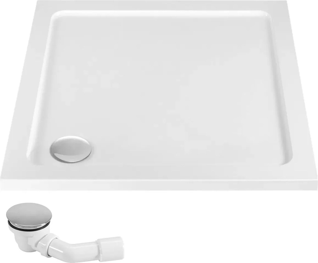 Douchebak Rea Savoy White 90x90