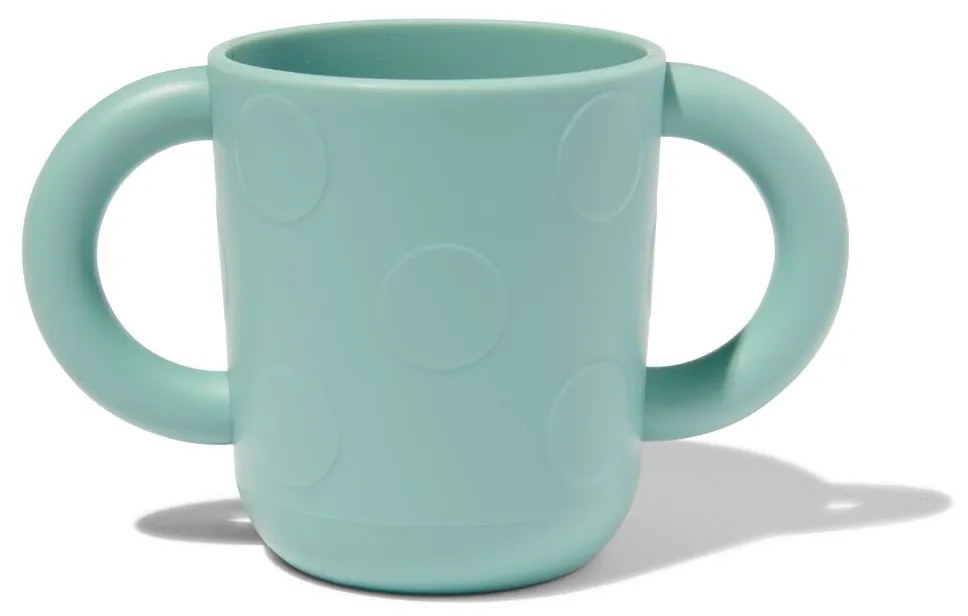 HEMA Beker Met Handgrepen Blauw