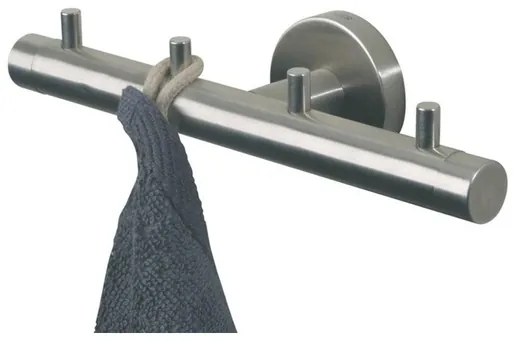Tiger Boston Handdoekhaak - 20cm - 4 haken - geborsteld RVS 309830946