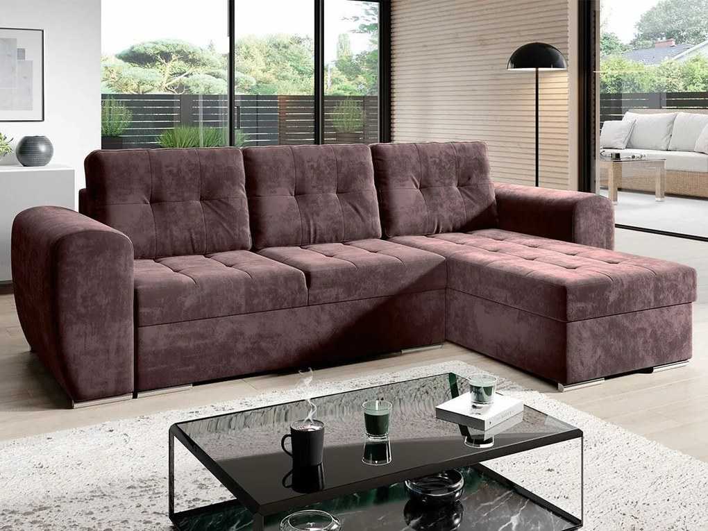 Hoekbank Muncie 109, Aanwezig, Aanwezig, 256x157x82cm, 105 kg, Poten: Metaal, Kunststof