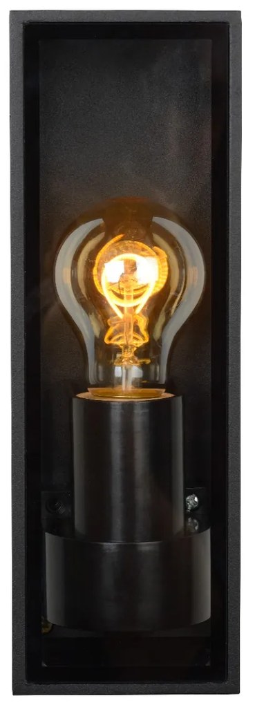 Lucide Dukan wandlamp 15W 25x9cm zwart