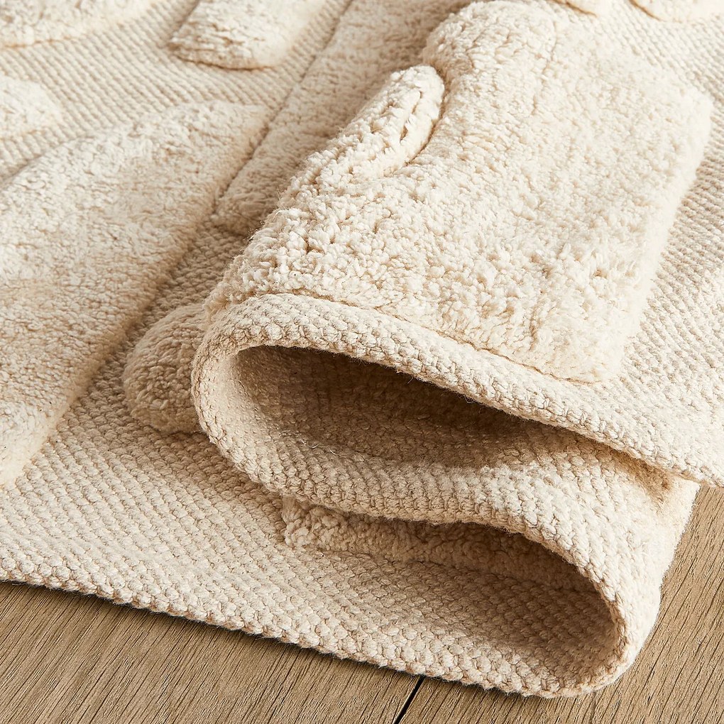 Vloerkleed met geometrisch motief, voor kinderen, in bio katoen Podotak