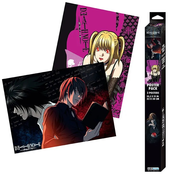 Cadeauset Death Note - L vs Light & Misa