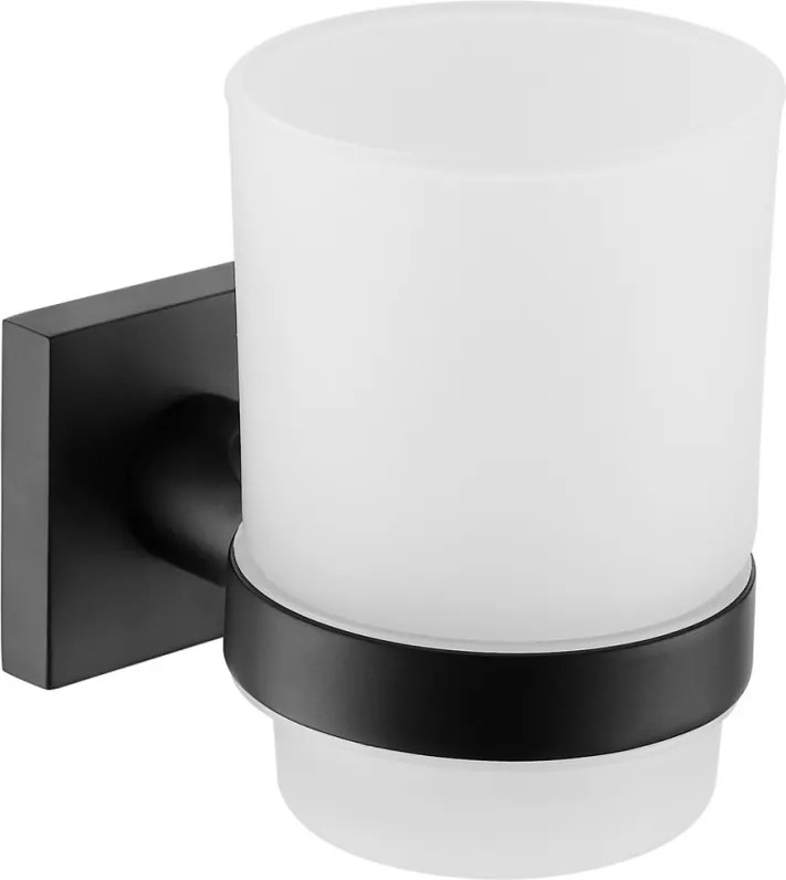 Mexen Rufo tandenborstelbeker, zwart - 7050938-70
