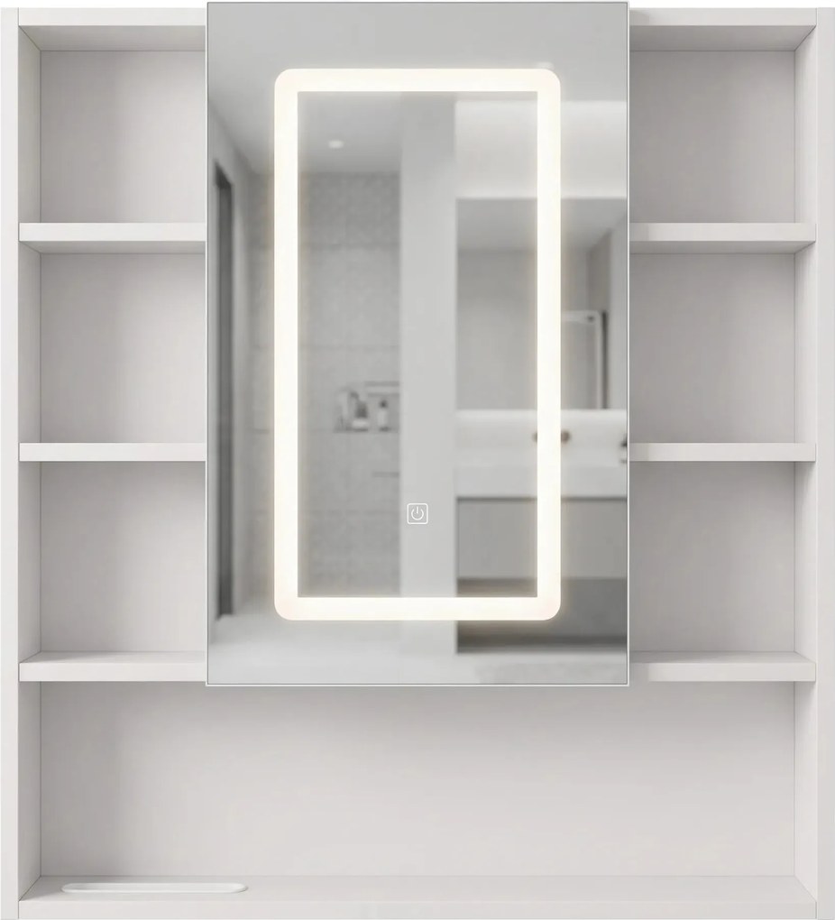 Spiegelkast met LED-verlichting Rea Luna 70x80cm