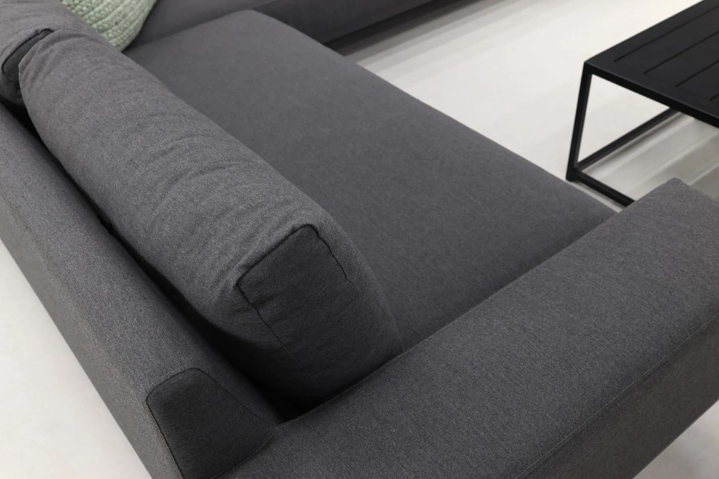 Barcelona/Royalty Sunbrella loungeset - Sooty - 4-delig OP=OP