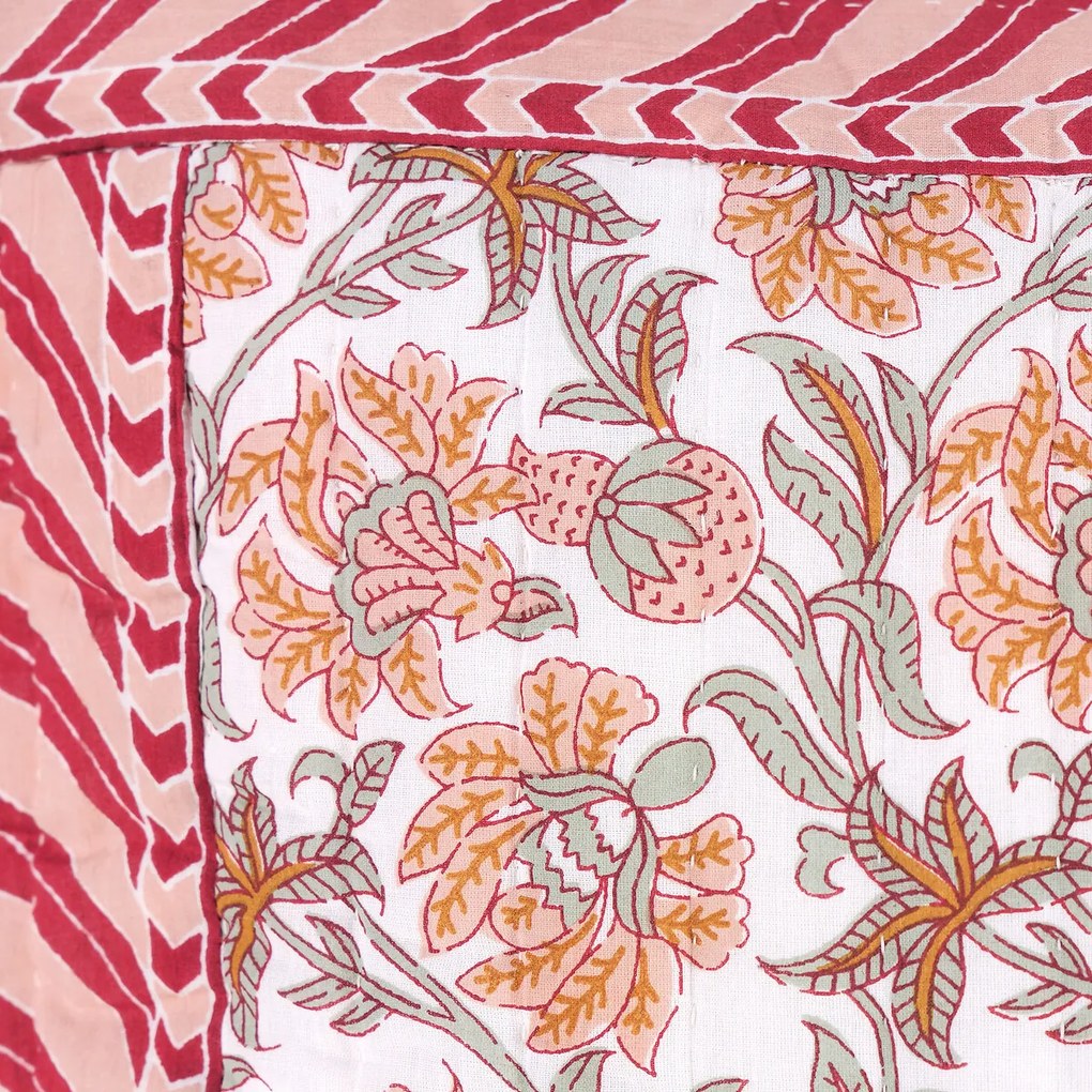 Gewatteerde kussenhoes, Hyacinthe