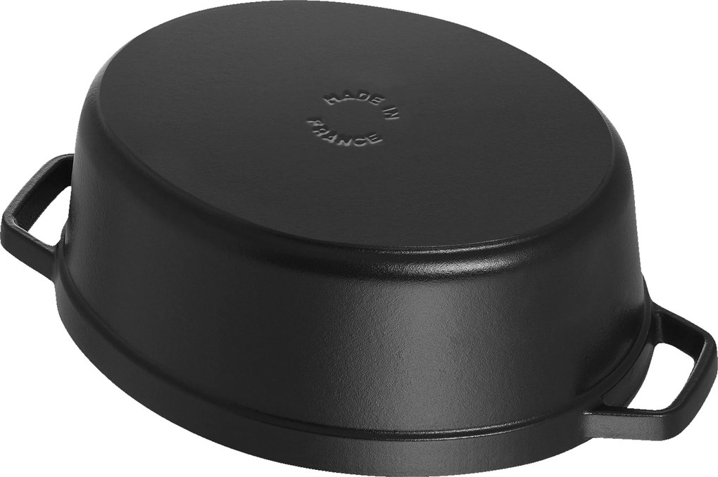 Staub La Cocotte Cocotte 31 cm / 5,5 l, Ovaal, Zwart - La Cocotte - Staub