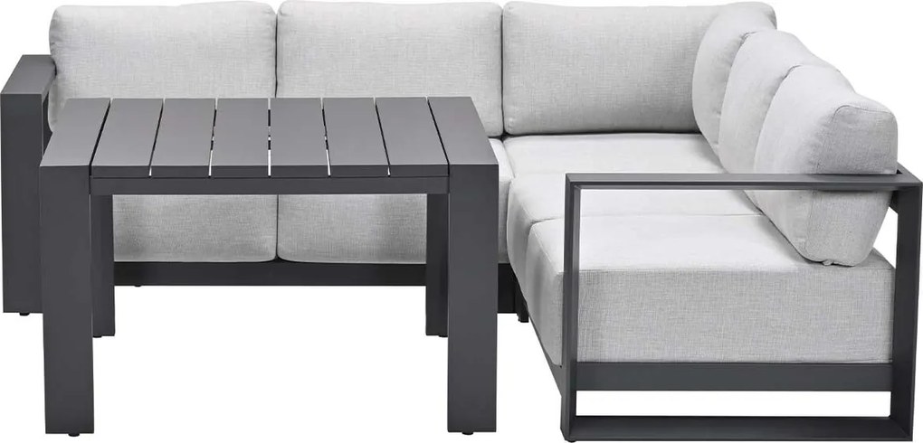 Garden Impressions Malakka lounge dining set 4-delig - valley sand