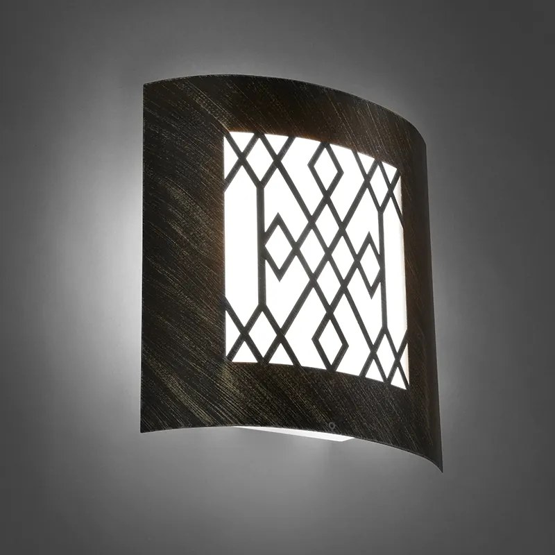 Moderne buitenwandlamp roestbruin IP44 - Emmerald Classic Landelijk / Rustiek E27 IP44 Buitenverlichting