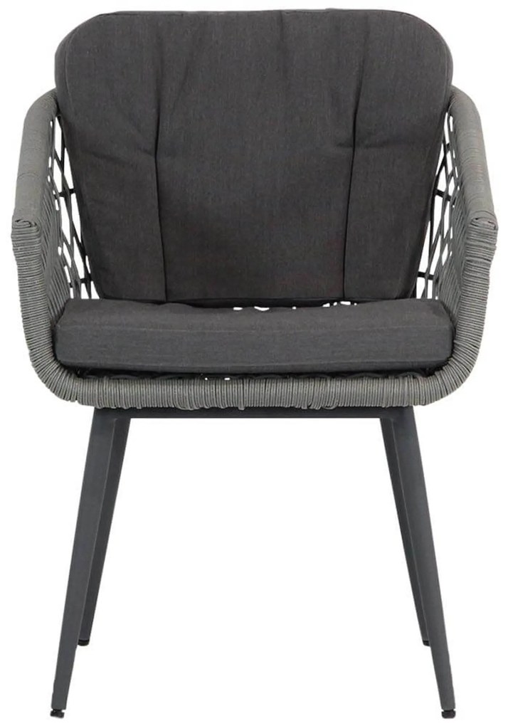 Tuinstoel Rope Grijs-antraciet Lifestyle Garden Furniture Western  antraciet