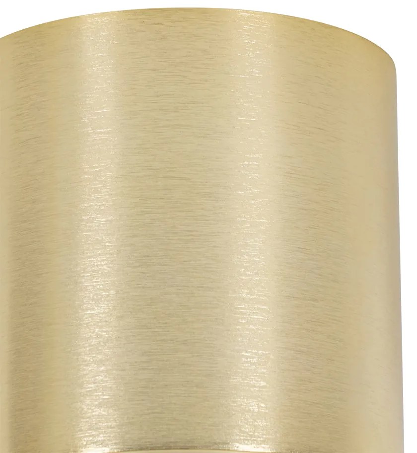 Design opbouwSpot / Opbouwspot / Plafondspot goud GU10 111mm - Impact Honey Design GU10 cilinder / rond Binnenverlichting Lamp