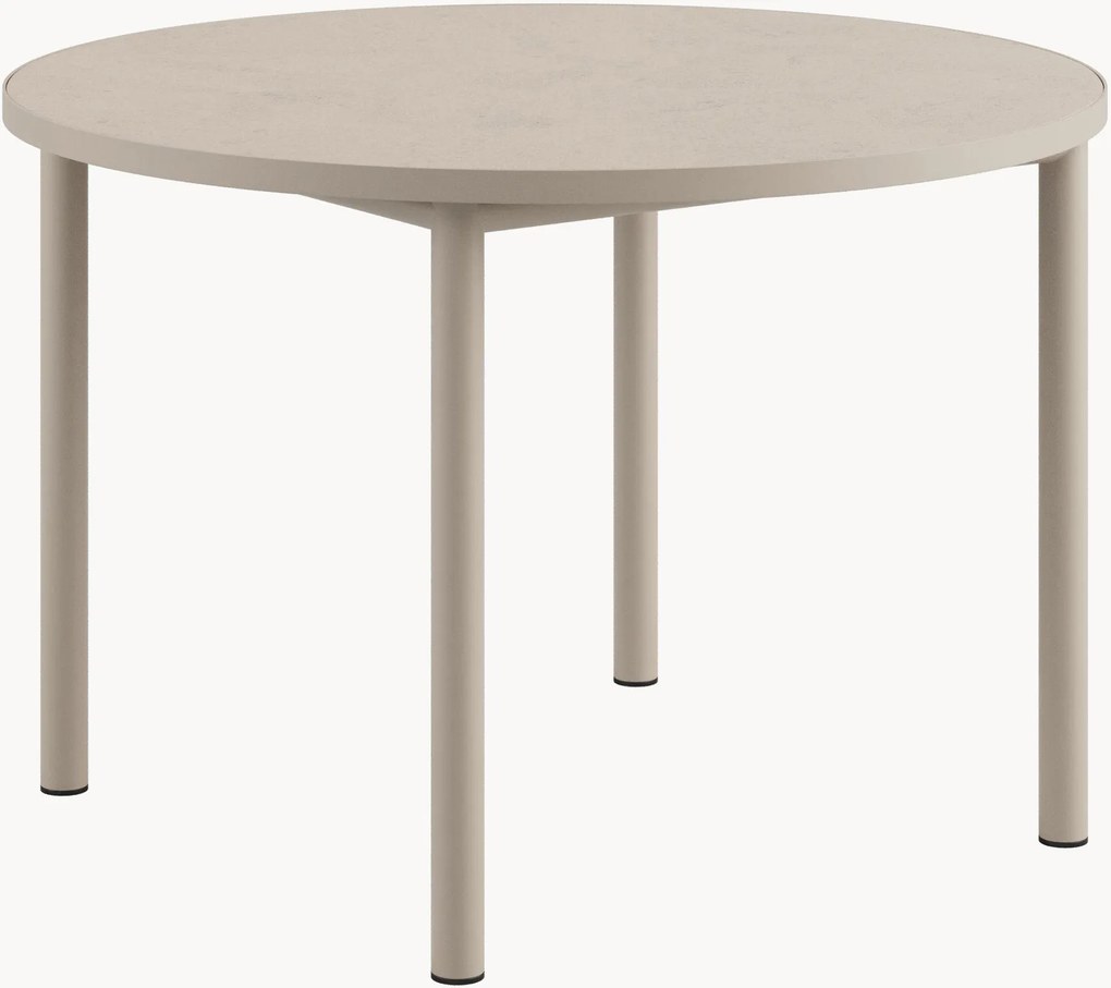 Ronde tuintafel Kirra met keramisch tafelblad