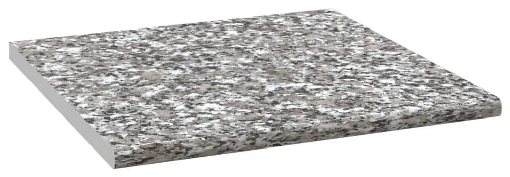 vidaXL Aanrechtblad 60x60x2,8 cm spaanplaat grijs met graniettextuur