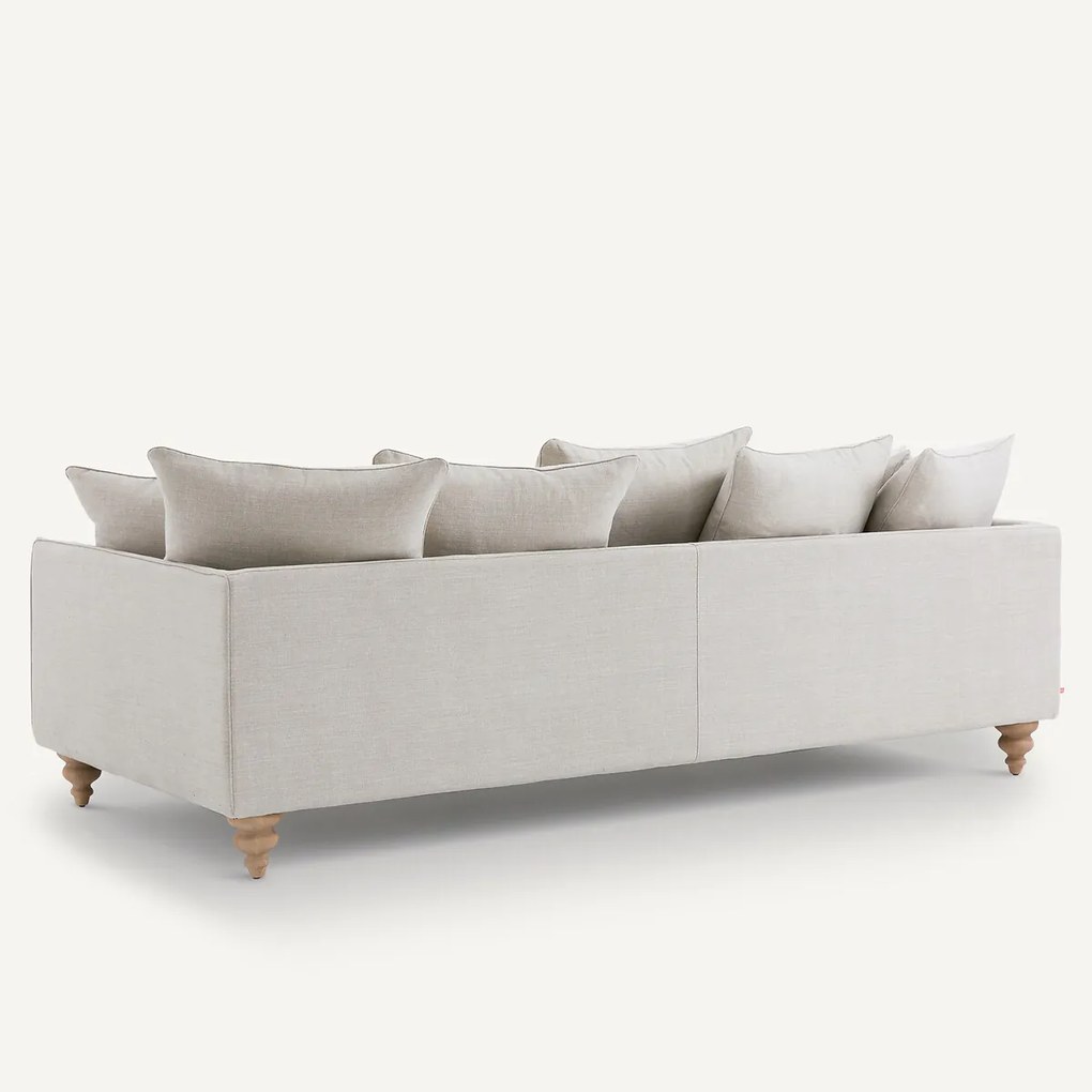 3-, 4- of 5-zits bank in katoen en linnen, Lazare