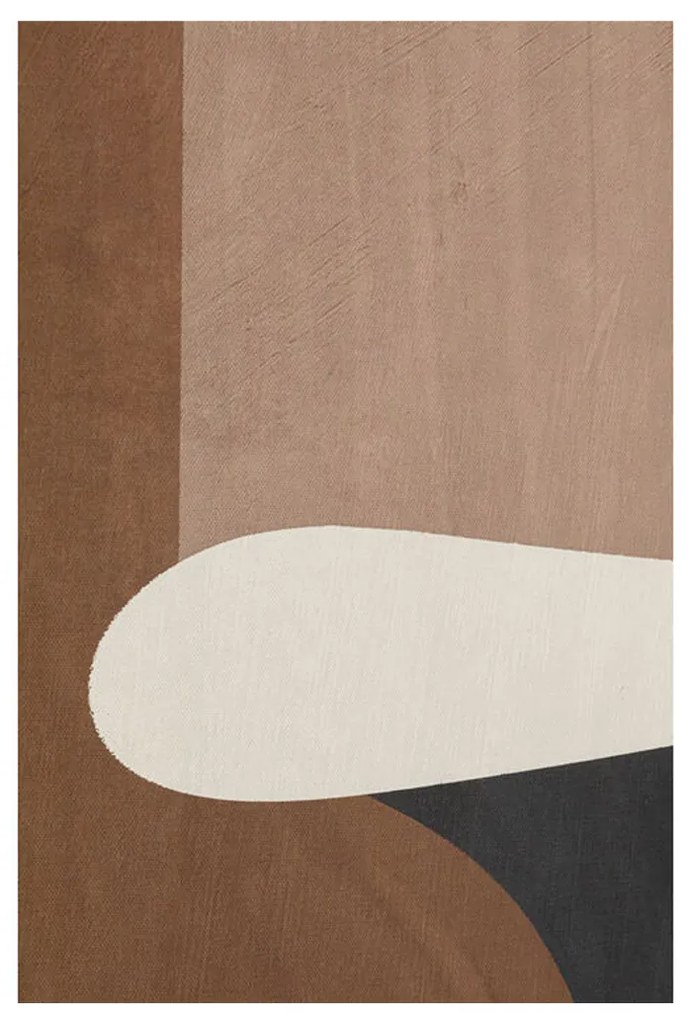 Kare Design Classic Shape Brownie Schilderij Japandi