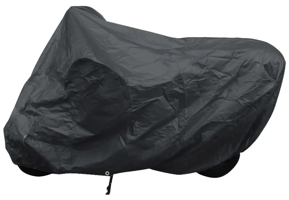 vidaXL Motorhoes polyester grijs