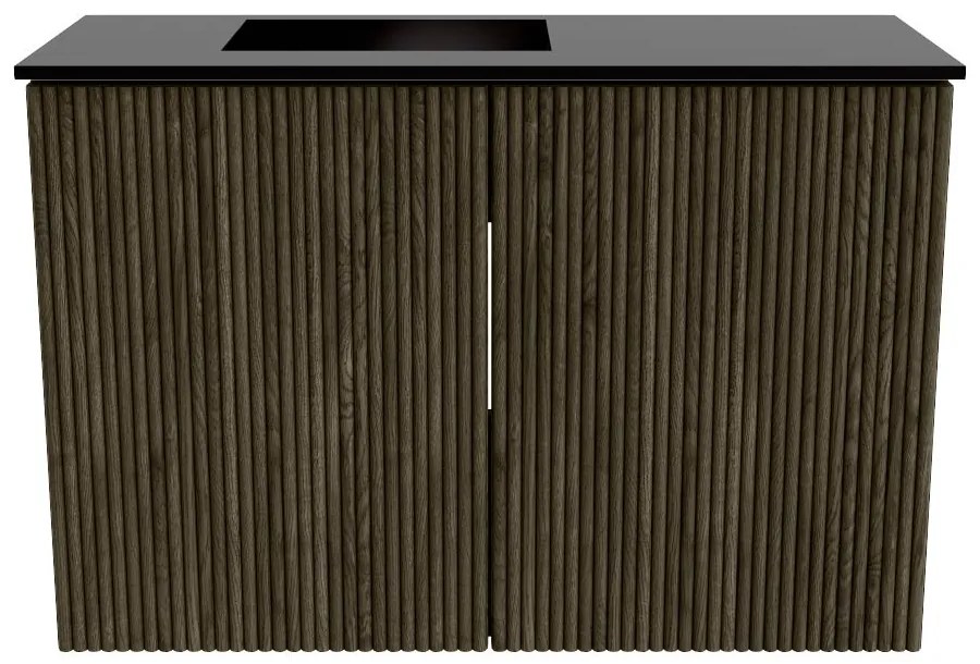 Mondiaz Joya 60cm toiletmeubel shadow met wastafel faye links zonder kraangat urban