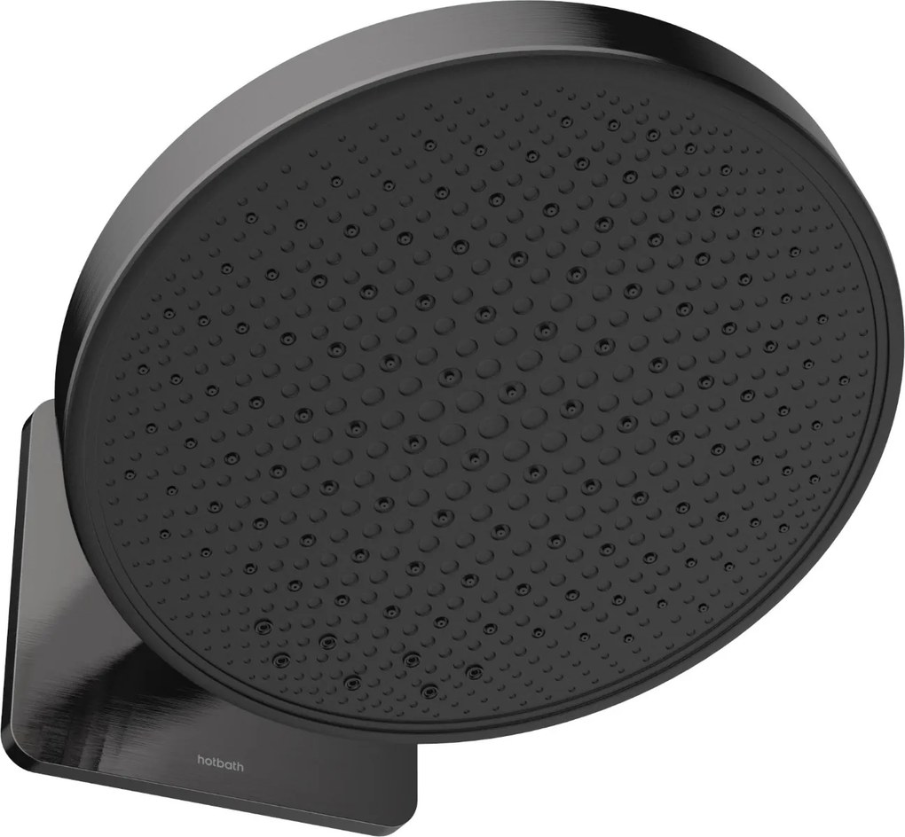 Hotbath Cobber M620 hoofddouche 30cm geborsteld gunmetal PVD