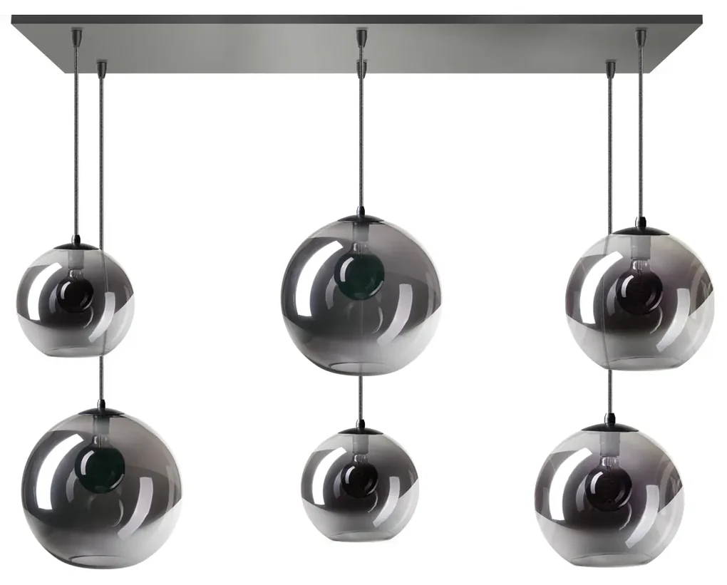 ETH Orb Speelse Hanglamp Met Glazen Bollen