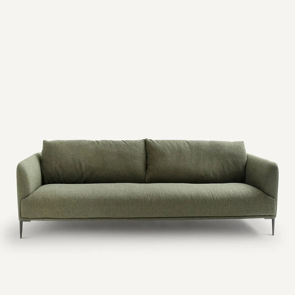 3- of 4-zits bank in gemêleerde stof met bouclé-effect, Oscar ontwerp Emmanuel Gallina