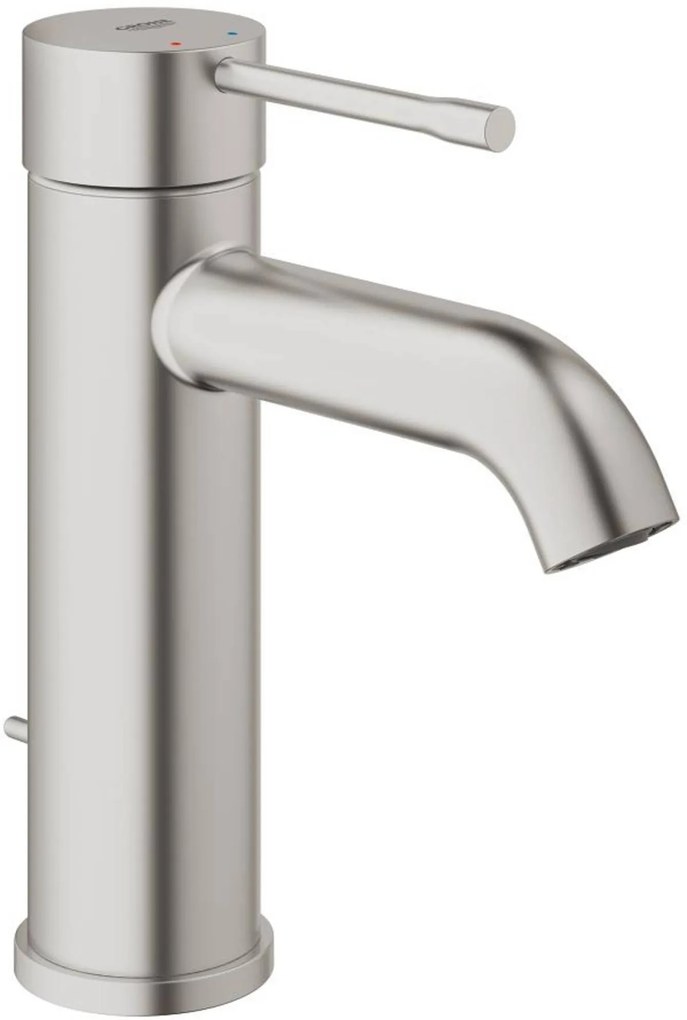 Grohe Essence New 1-gats wastafelmengkraan Supersteel