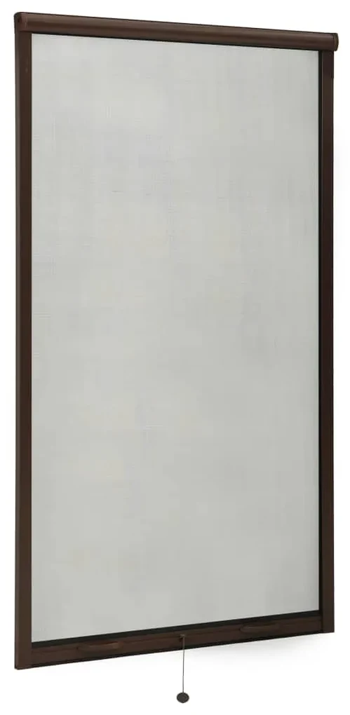 vidaXL Raamhor oprolbaar 90x170 cm bruin