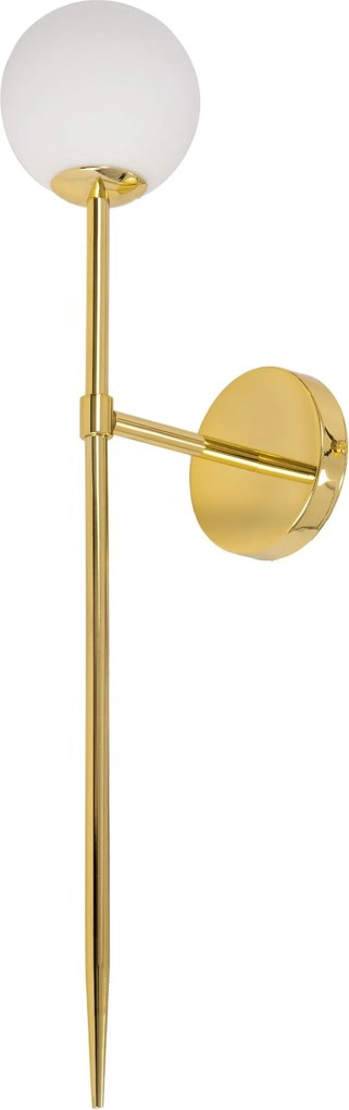 Moderne wandlamp APP578-1W 52cm goud