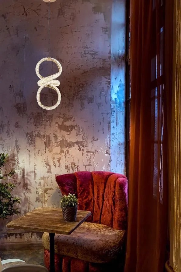 LED hanglamp G070-CP Gold