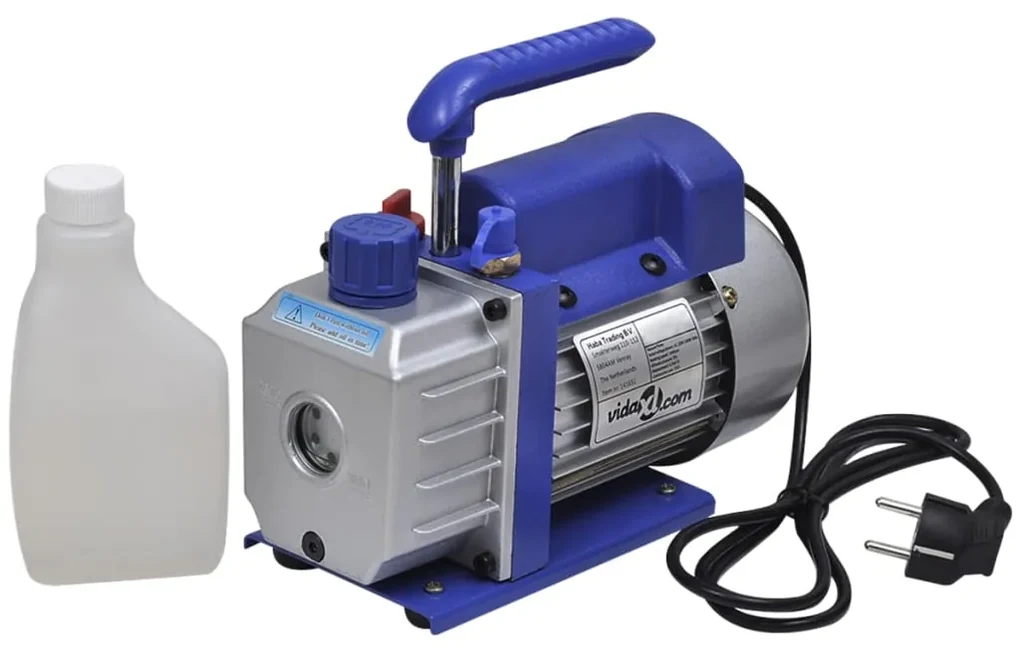 vidaXL Vacuümkamer met 1-traps pomp 7,4 L