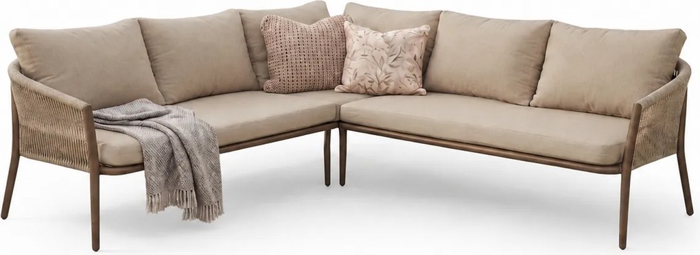 The Outsider Hoek Loungeset - Serre - Olefin - Bruin - The Outsider
