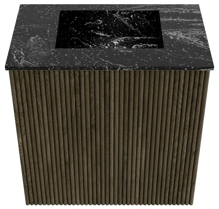 Mondiaz Joya DLux 40cm toiletmeubel shadow met wastafel faye midden zonder kraangat lava