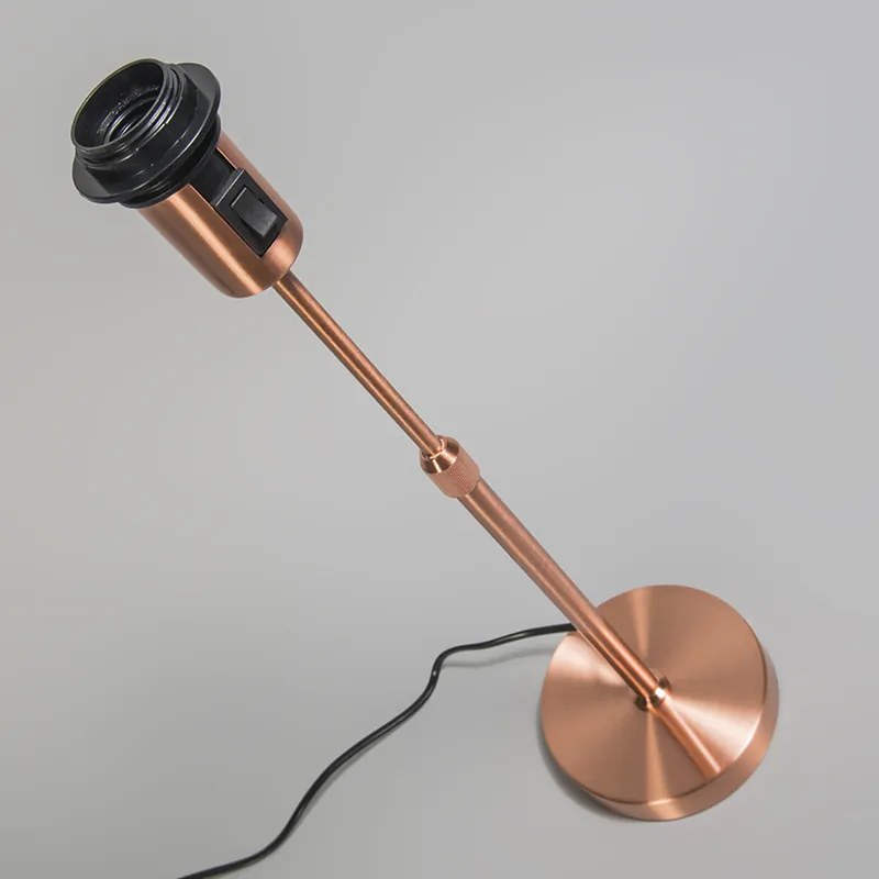 Moderne tafellamp koper verstelbaar - Parte Design, Modern Binnenverlichting Lamp