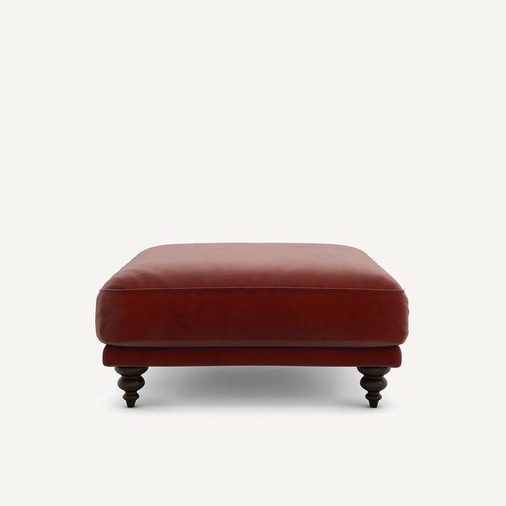 Voetenbank in fluweel, Lazare