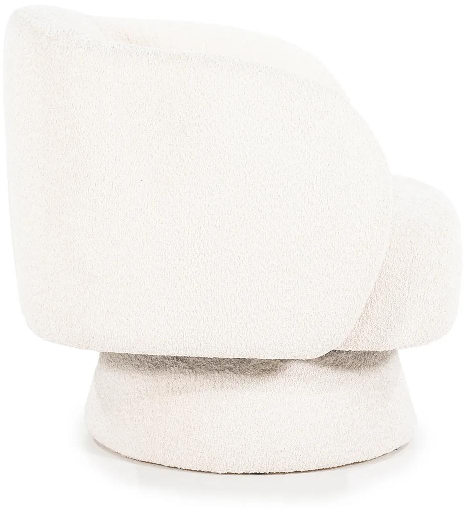 By-Boo Balou Draaibare Fauteuil Beige Boucle
