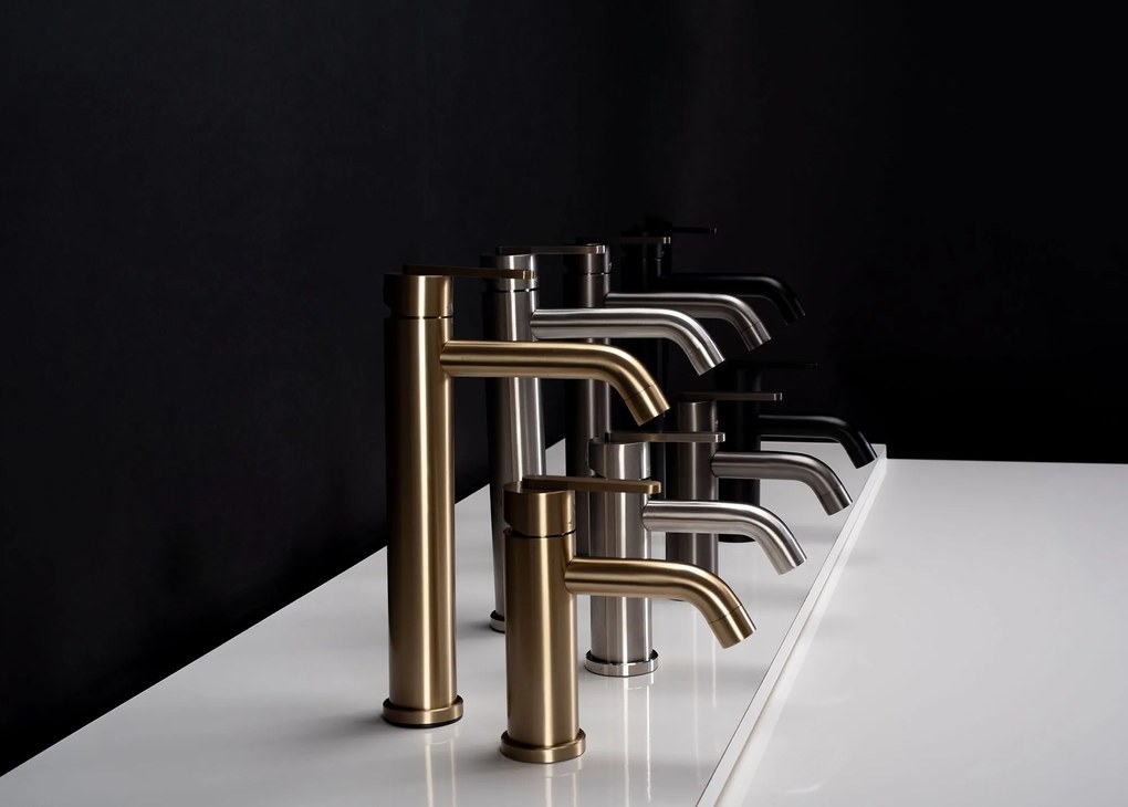 Wastafelkraan REA Ontario Brush Gold