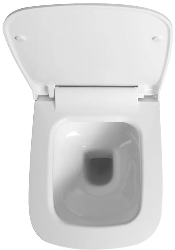 Sapho Bello randloos toilet wit 35x53cm