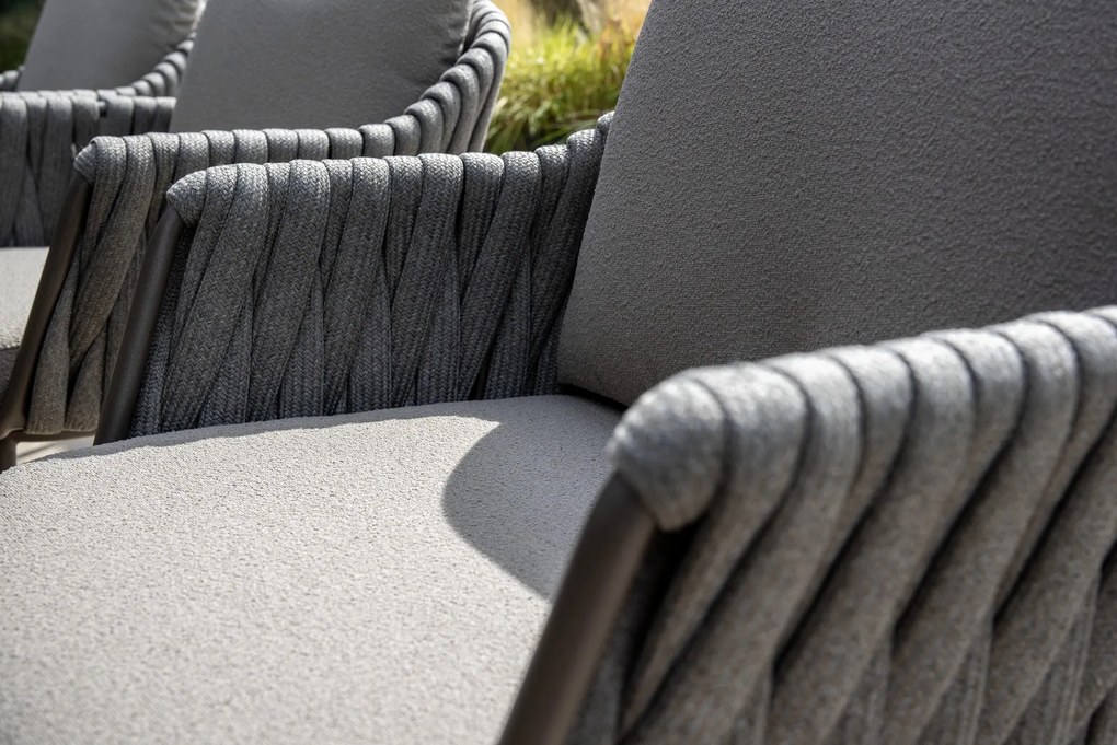 Taste by 4 Seasons Cannes tuinset terre met Manolo tafel 180 cm SALE Tuinset bruin weerbestendig